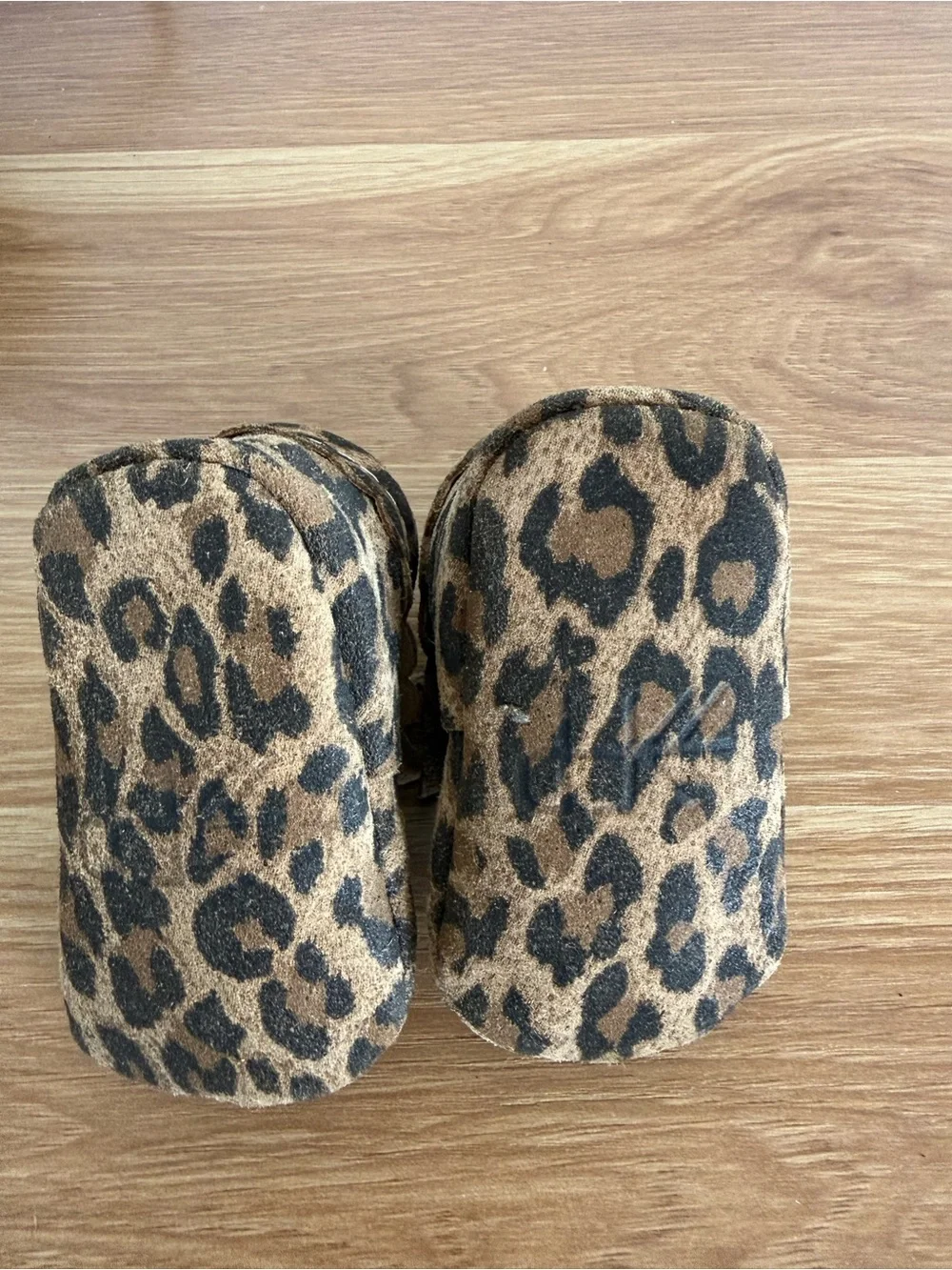 Freshly Picked Leopard Print Moccasins - Tan & Black